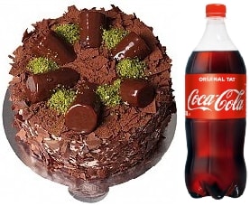 4-6 Kişilik Çikolatalı Muzlu Yaş Pasta