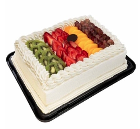 45 Kişilik Karışık Meyveli Pasta Taze Üretim