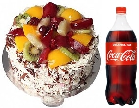 Karışık Meyveli Pasta En İyi Hediye