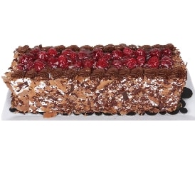 Yoğun Kakaolu Frambuazlı 4-6 Kişilik Baton Yaş Pasta